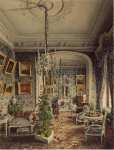 Mayblum Jules Palace of Count P. S. Stroganov. Boudoir - Hermitage